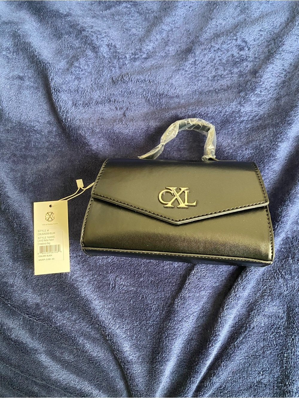 CXL Christian Lacroix Laine Black Mini Crossbody Bag NWT